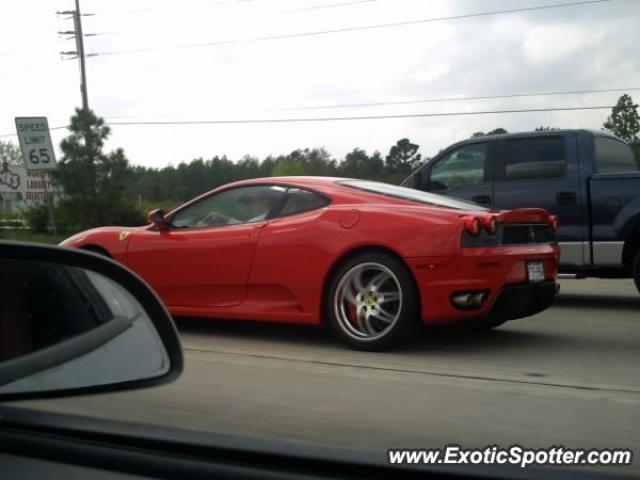 Ferrari F430 spotted in Houston, Texas