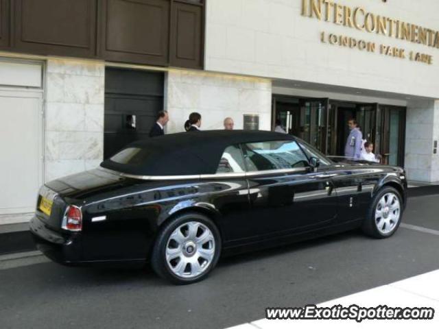 Rolls Royce Phantom spotted in London, United Kingdom