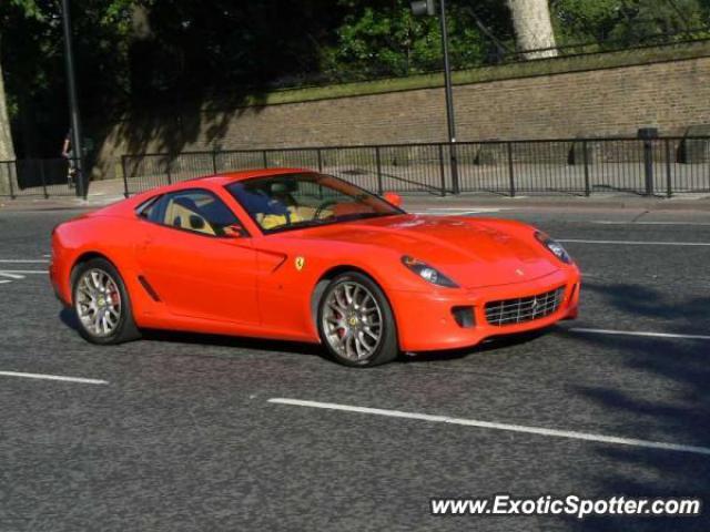 Ferrari 599GTB spotted in London, United Kingdom