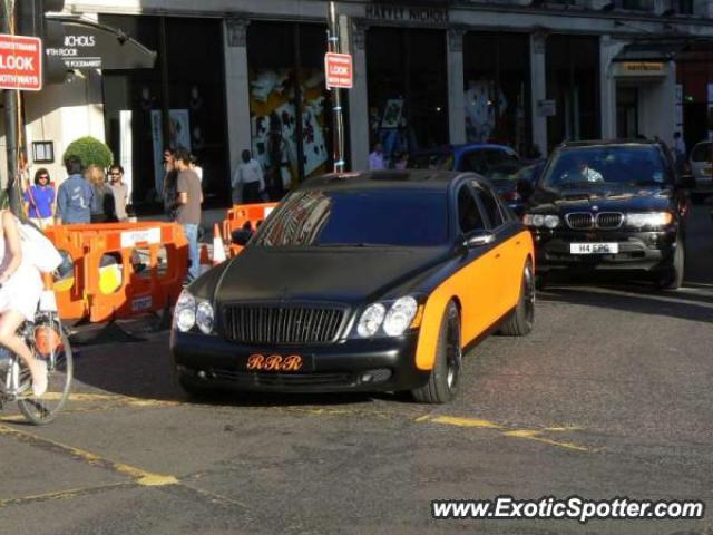 Mercedes Maybach spotted in London, United Kingdom