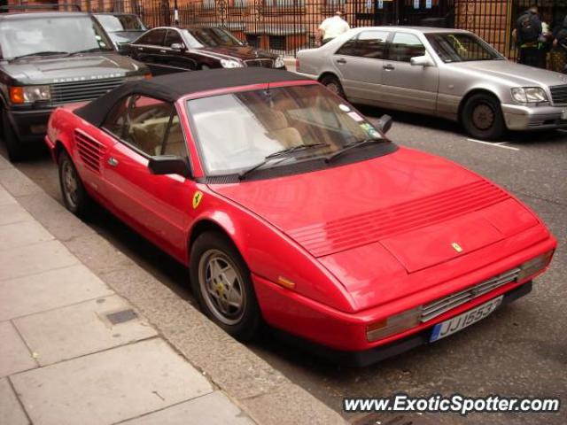 Ferrari Mondial spotted in London, United Kingdom