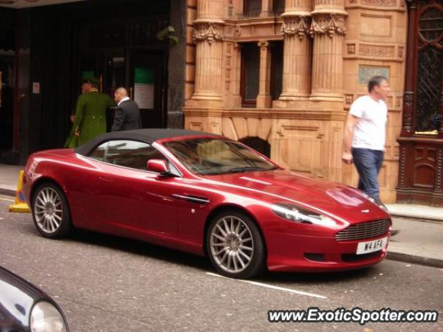 Aston Martin DB9 spotted in London, United Kingdom