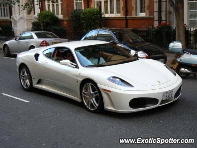 Ferrari F430 spotted in London, United Kingdom