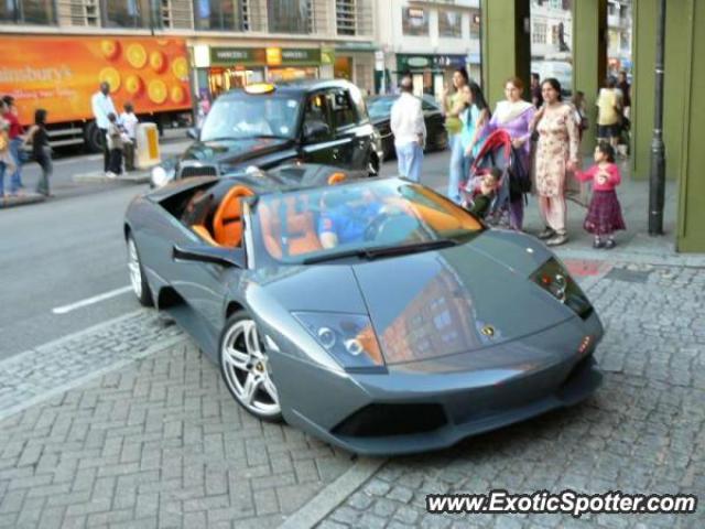 Lamborghini Murcielago spotted in London, United Kingdom