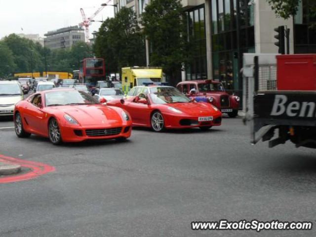 Ferrari 599GTB spotted in London, United Kingdom