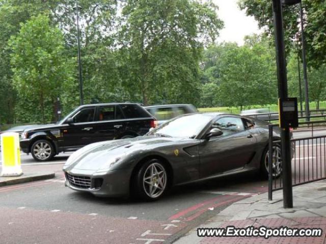 Ferrari 599GTB spotted in London, United Kingdom