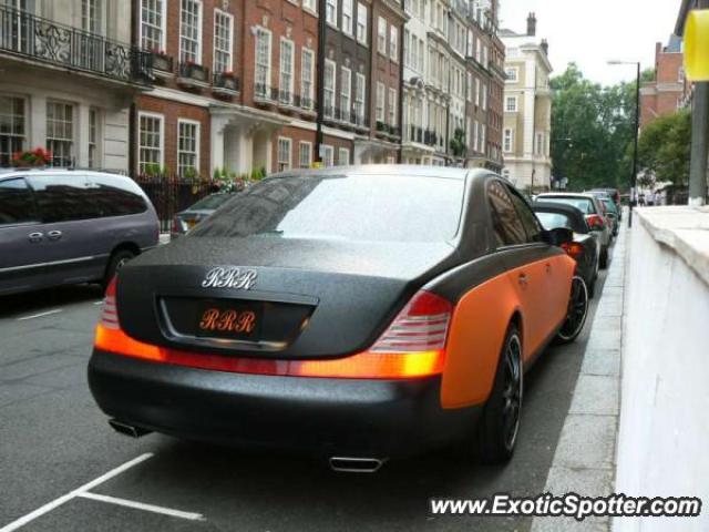 Mercedes Maybach spotted in London, United Kingdom