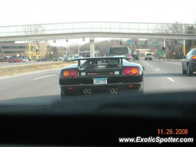 Lamborghini Diablo spotted in Edina, Minnesota