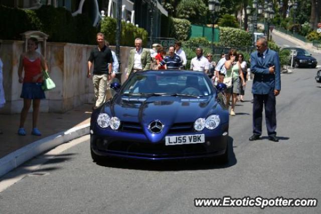 Mercedes SLR spotted in Monaco, Monaco