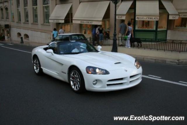 Dodge Viper spotted in Monaco, Monaco