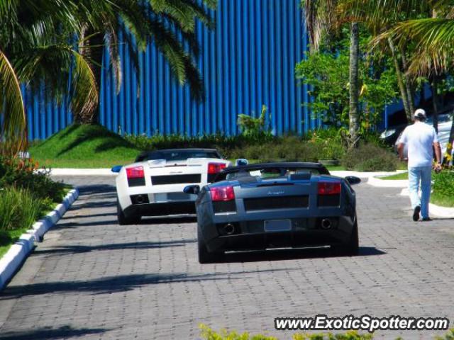 Lamborghini Gallardo spotted in Guarujá, Brazil