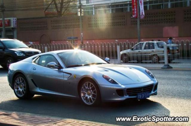 Ferrari 599GTB spotted in Beijing, China