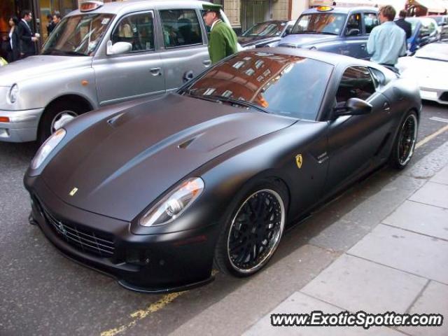 Ferrari 599GTB spotted in London, United Kingdom