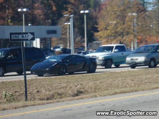 Lamborghini Gallardo spotted in Raleigh, North Carolina