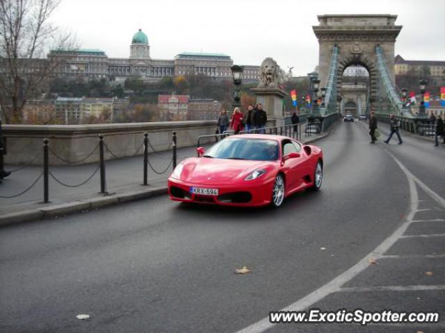 Ferrari F430 spotted in Budapest, Hungary