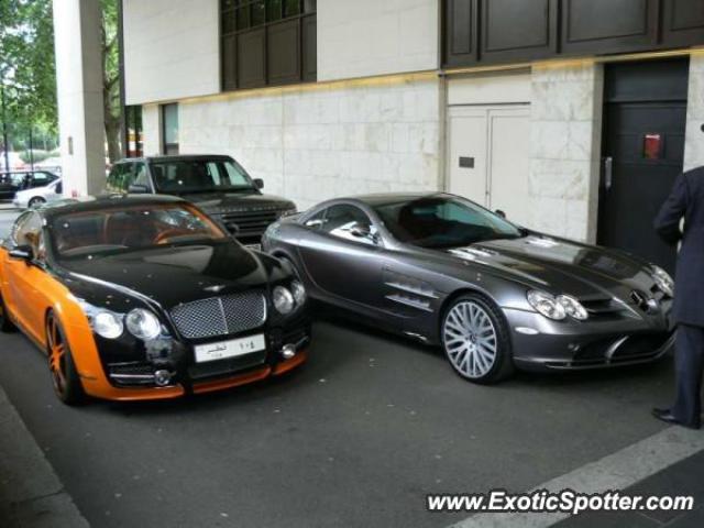 Bentley Continental spotted in London, United Kingdom