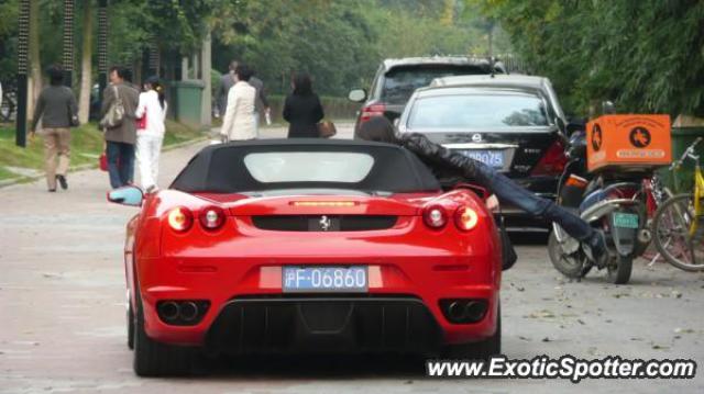 Ferrari F430 spotted in Shanghai, China