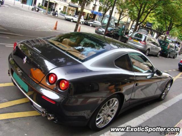 Ferrari 612 spotted in Paris, France