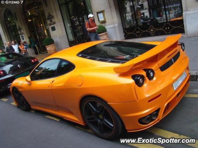 Ferrari F430 spotted in Paris, France