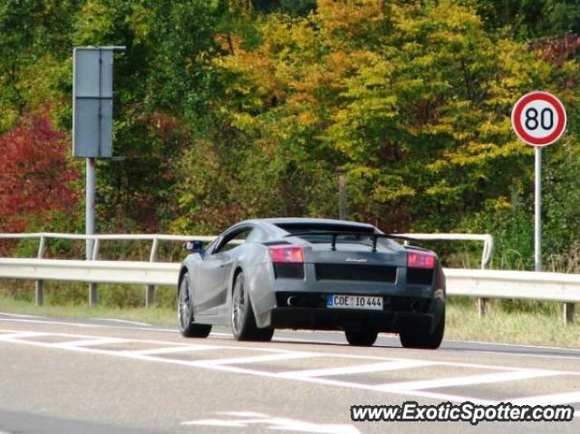 Lamborghini Gallardo spotted in Hamburg, Germany