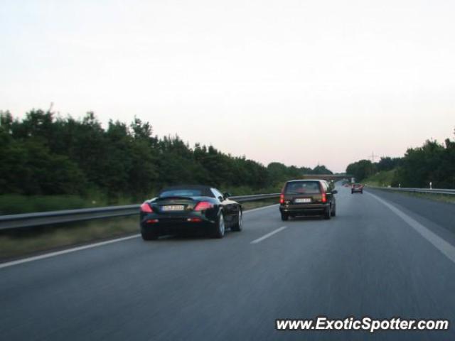 Mercedes SLR spotted in Hamburg, Germany