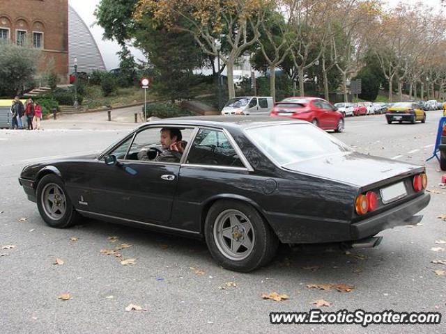 Ferrari 412 spotted in Barcelona, Spain