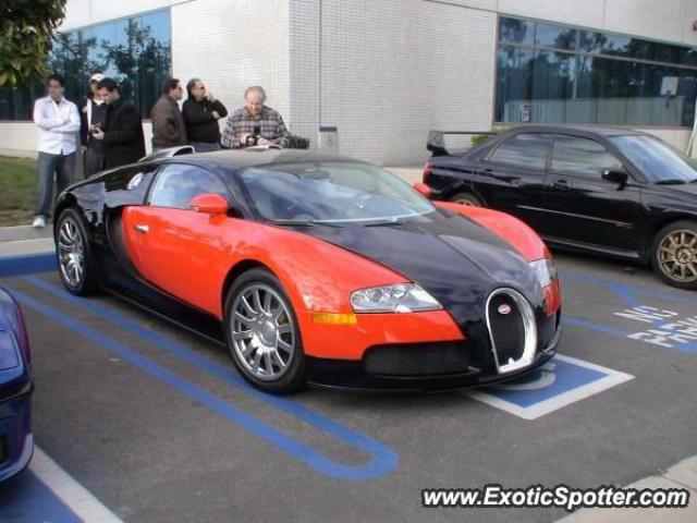 Bugatti Veyron spotted in Appleton, Wisconsin