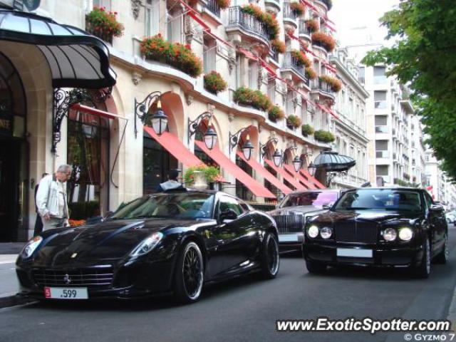 Ferrari 599GTB spotted in Paris, France