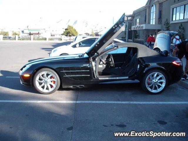 Mercedes SLR spotted in Las Vegas, Nevada