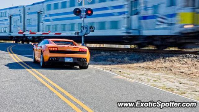 Lamborghini Gallardo spotted in Toronto, Canada