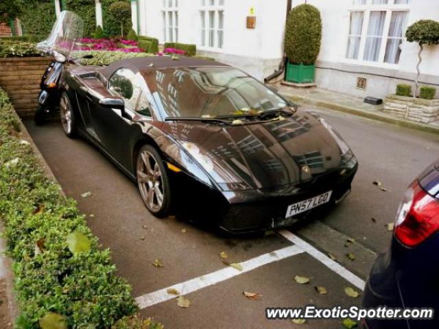 Lamborghini Gallardo spotted in London, United Kingdom