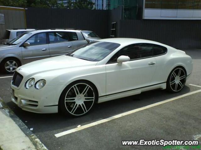 Bentley Continental spotted in KL, Malaysia