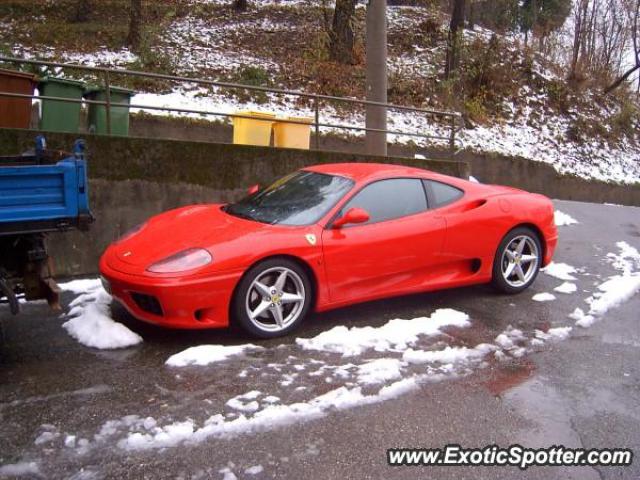 Ferrari 360 Modena spotted in BIELLA, Italy