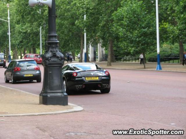 Ferrari 599GTB spotted in London, United Kingdom