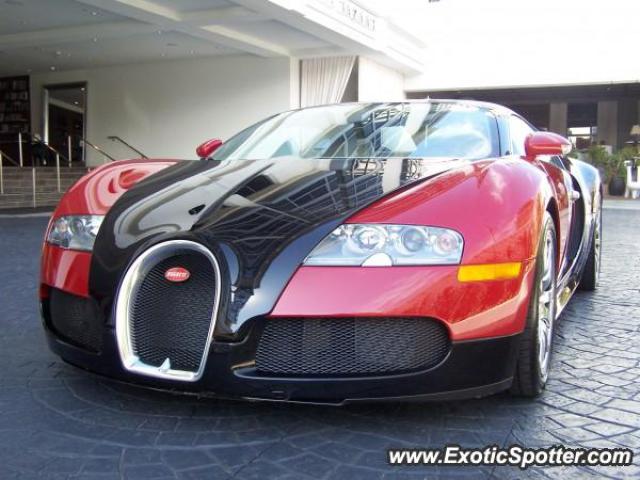 Bugatti Veyron spotted in Beverly Hills, California