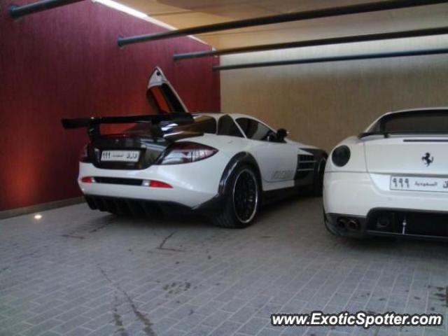 Mercedes SLR spotted in Dubai, United Arab Emirates