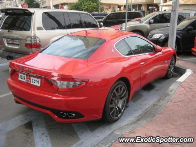 Maserati GranTurismo spotted in Abu Dhabi, United Arab Emirates