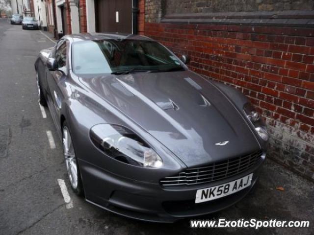 Aston Martin DBS spotted in London, United Kingdom