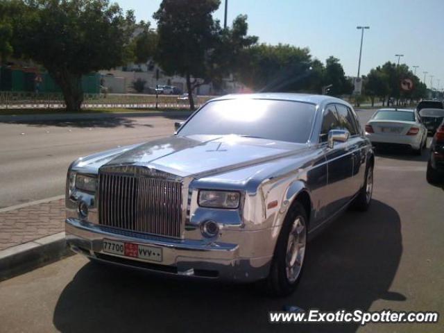 Rolls Royce Phantom spotted in Dobi, United Arab Emirates