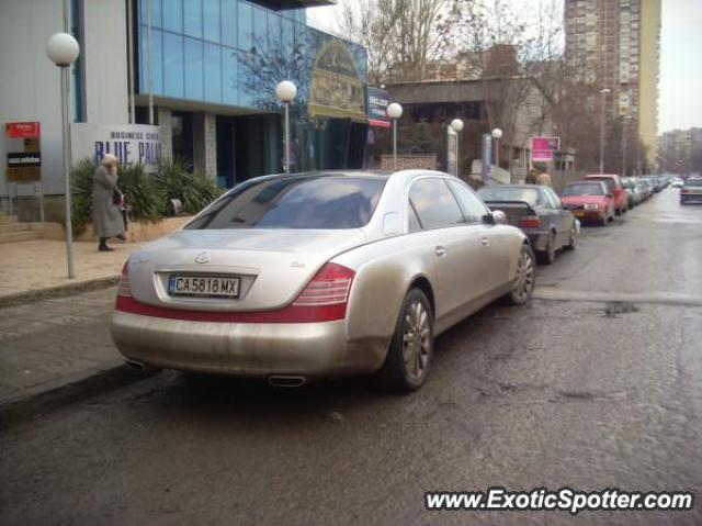 Mercedes Maybach spotted in Sofia, Bulgaria