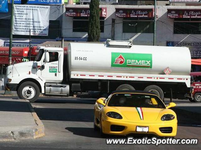 Ferrari 360 Modena spotted in Mexico City, Mexico