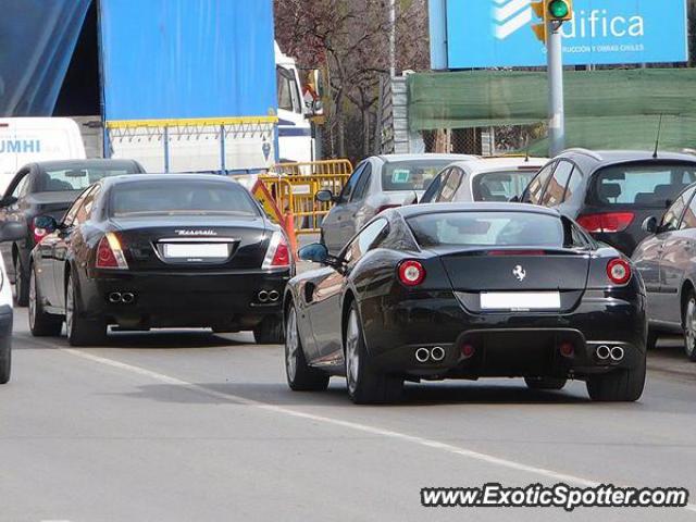 Ferrari 599GTB spotted in Barcelona, Spain