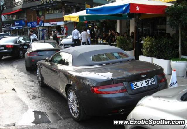 Aston Martin DB9 spotted in Istanbul, Turkey