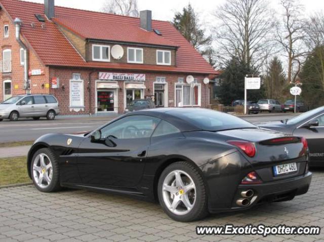 Ferrari California spotted in Hamburg, Germany