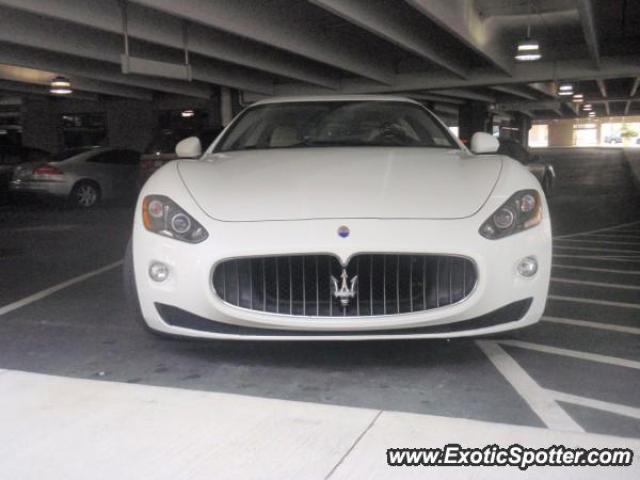 Maserati GranTurismo spotted in Raleigh, North Carolina