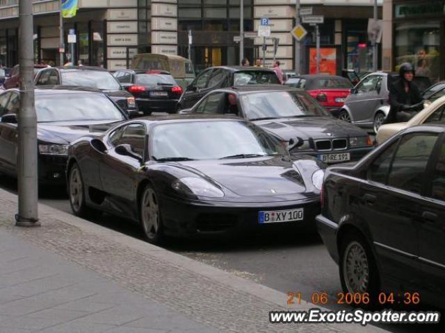 Ferrari 360 Modena spotted in Berlin, Germany