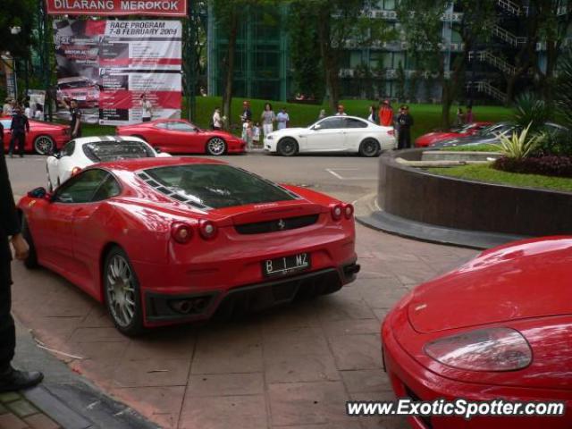 Ferrari F430 spotted in Jakarta, Indonesia