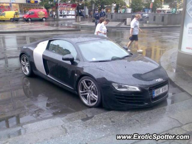 Audi R8 spotted in Prague, Czech Republic