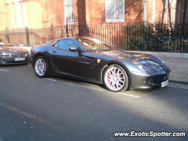 Ferrari 599GTB spotted in London, United Kingdom