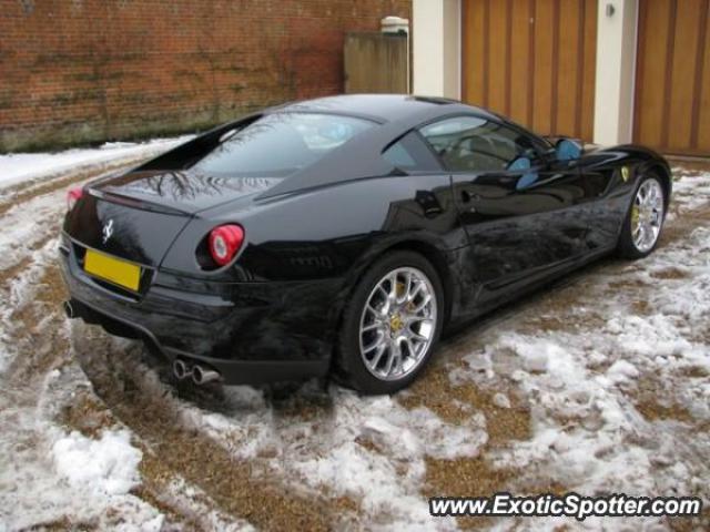 Ferrari 599GTB spotted in Birmingham, United Kingdom